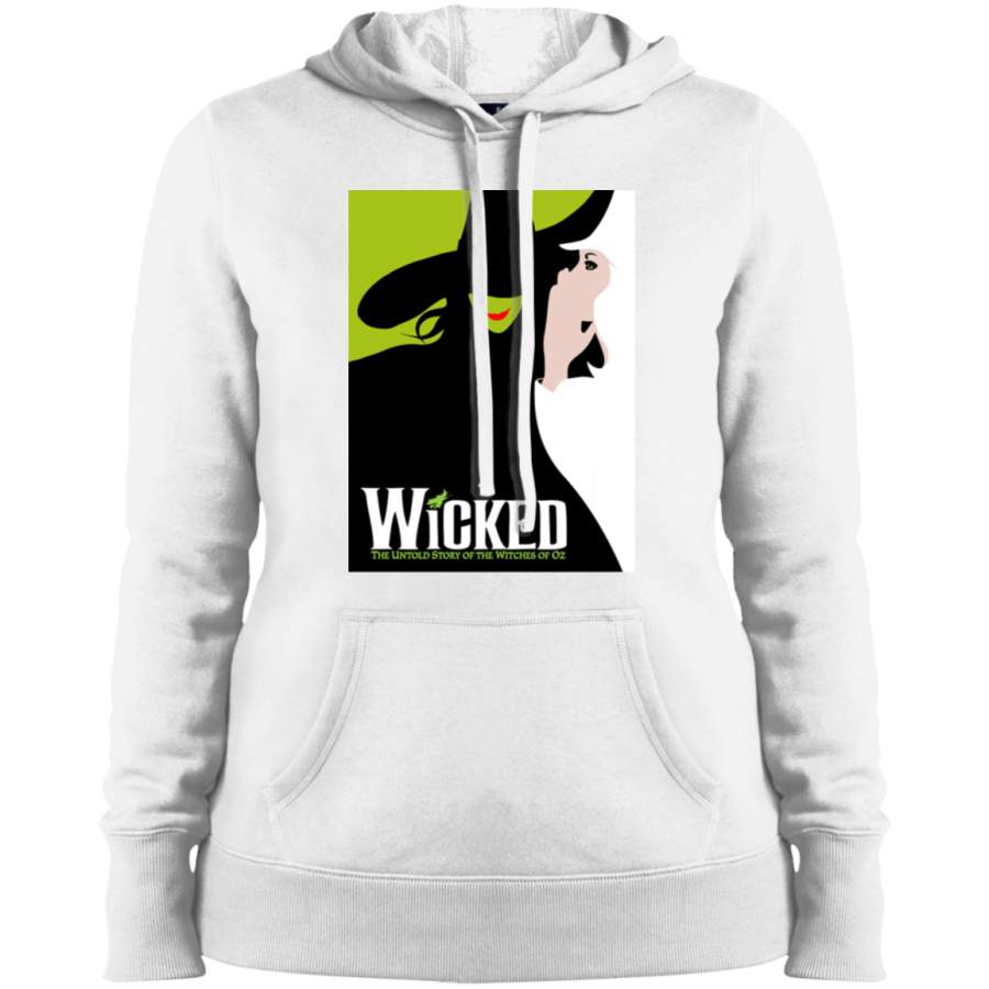 AGR Wicked Broadway Musical Ladies’ Pullover Hooded Sweatshirt