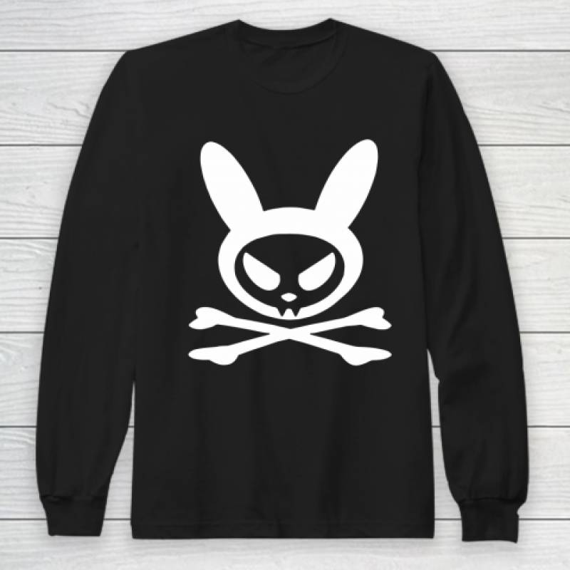 Bad Bunny Horror Rabbit Long Sleeve T-Shirt