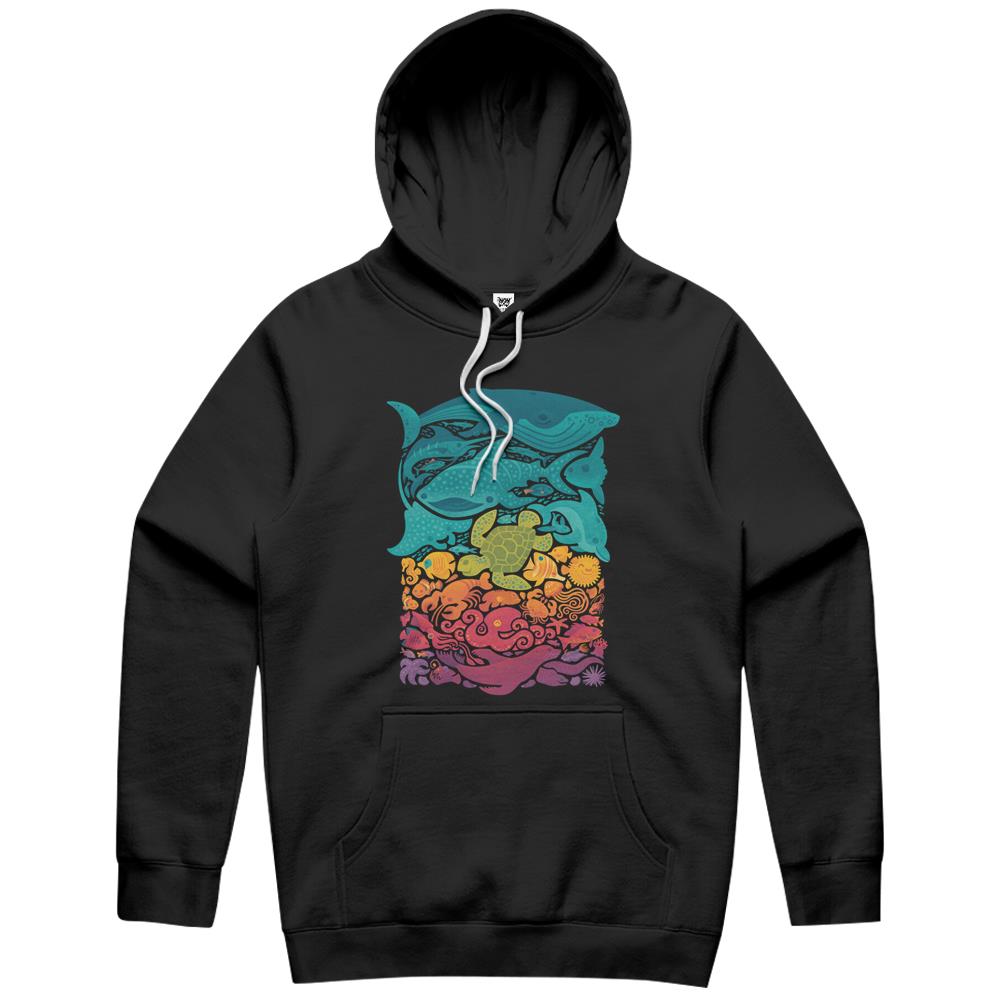 Aquatic Spectrum Hoodie