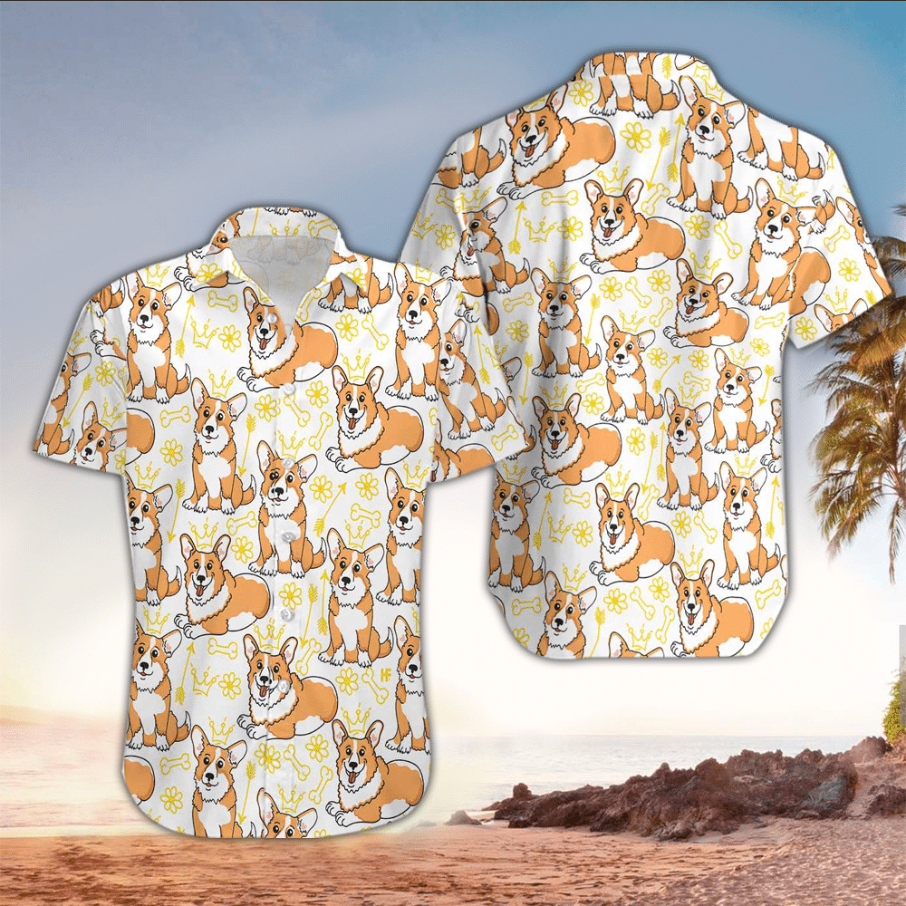 Corgi Hawaii Perfect Dog Shirt Aloha Ha97320