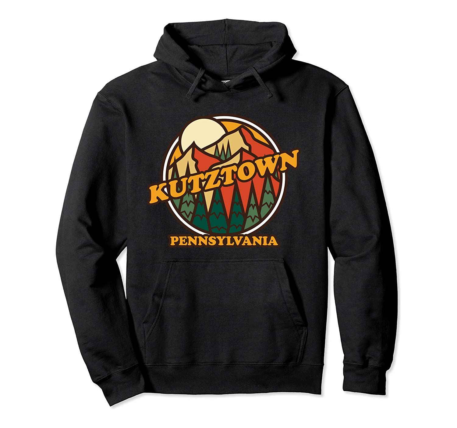 Vintage Kutztown Pennsylvania Mountain Hiking Souvenir Print Pullover Hoodie, T-Shirt, Sweatshirt