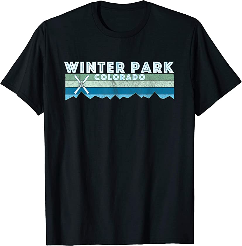 Winter Prk Ski T Shirt / Retro Vintage Winter Park, CO Shirt