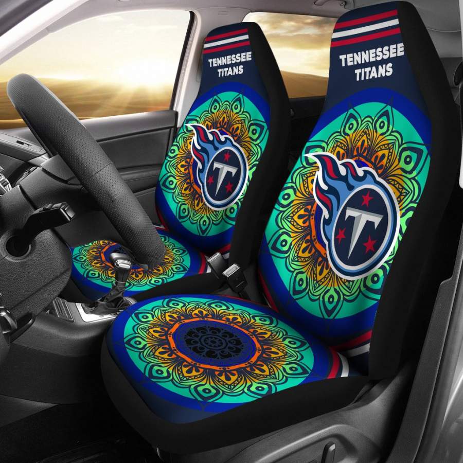 Unique Magical And Vibrant Tennessee Titans Car Seat Covers