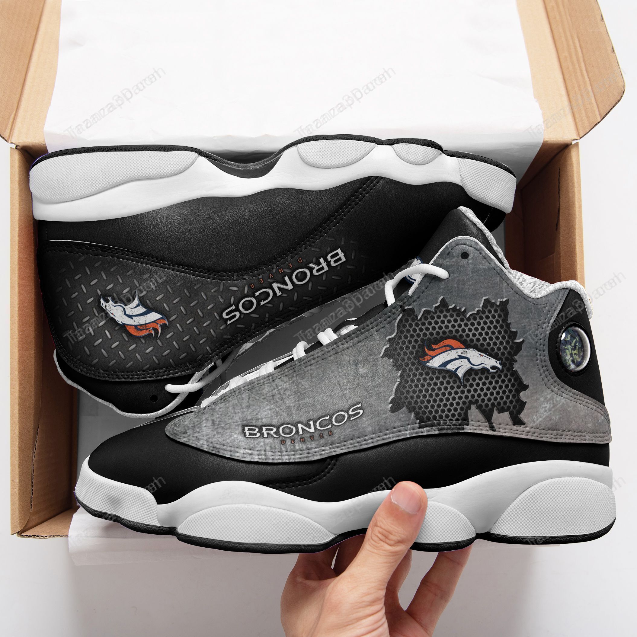 Denver Broncos Air Jd13 Sneakers 205