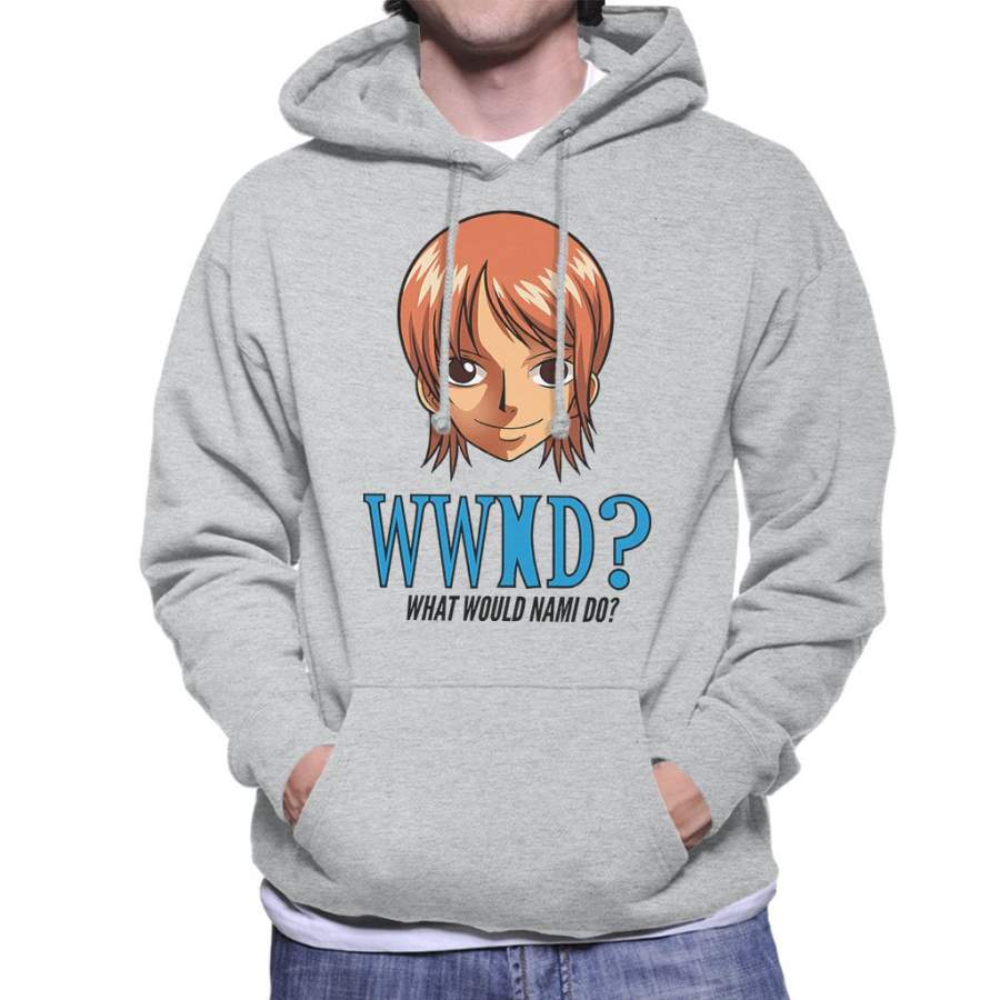 WWND What Would Nami Do One Piece Men’s Hooded Sweatshirt
