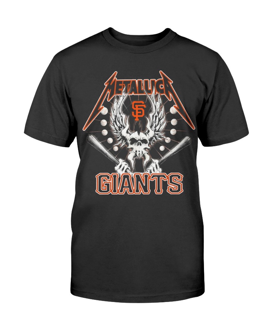 Metallica San Francisco Giants Cotton T Shirt