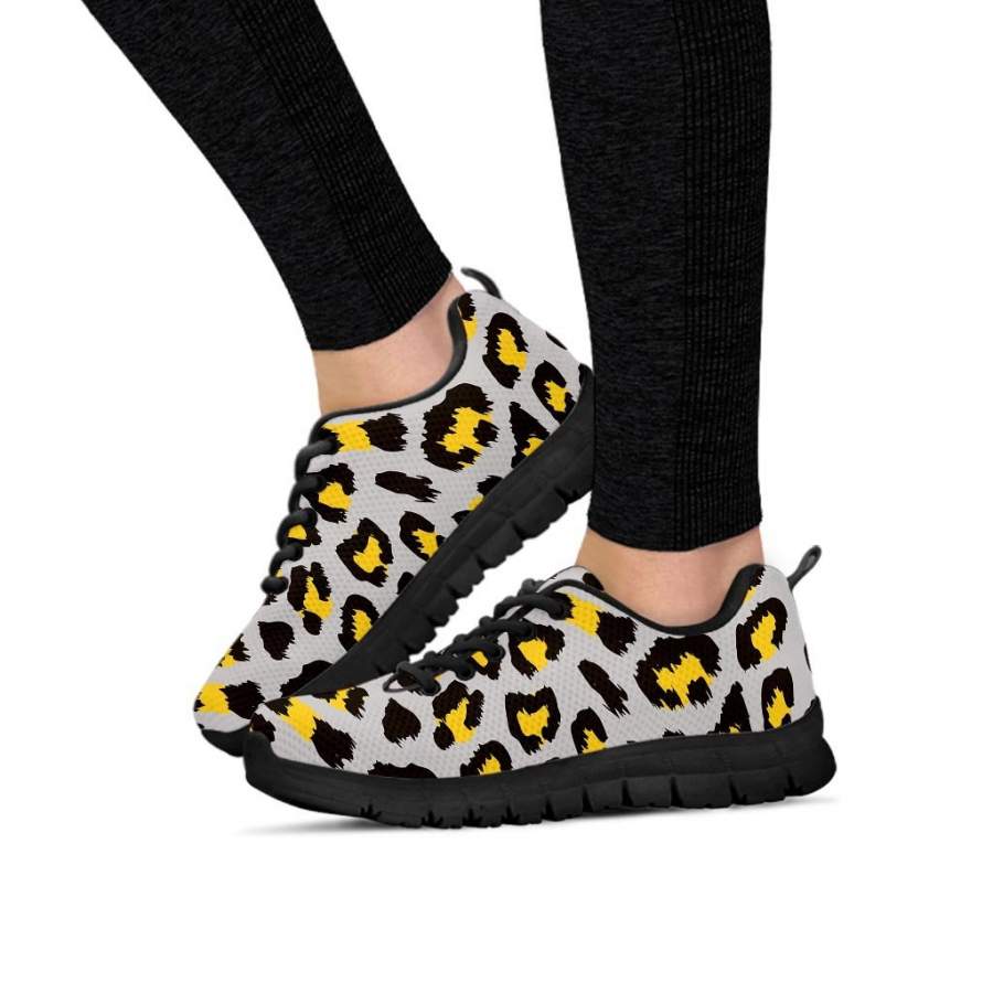 Grey Leopard Women’s Sneakers