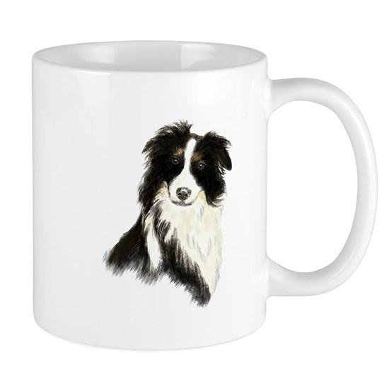 Watercolor Border Collie Dog Pet Animal Mug