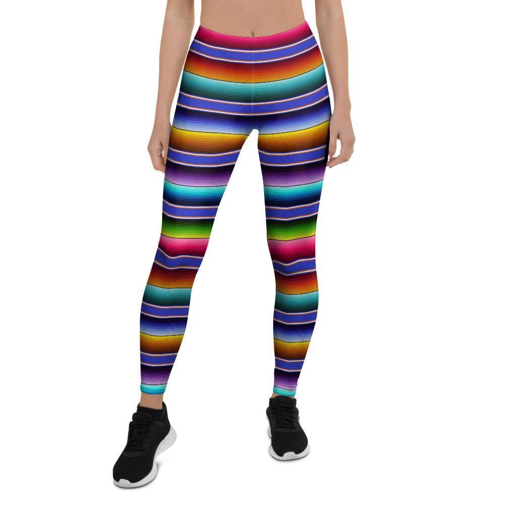 Baja Serape Mexican Women’S Leggings