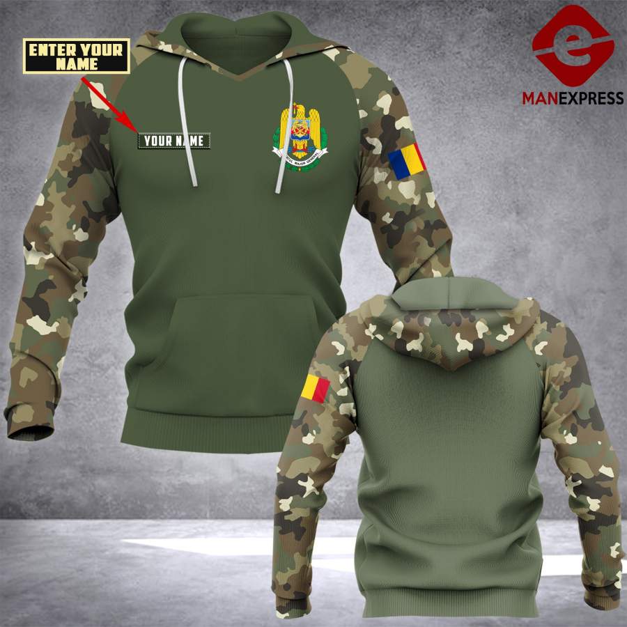 VH CUSTOMIZE ROMANIA ARMY 2502 – 3D ALL OVER PRINT