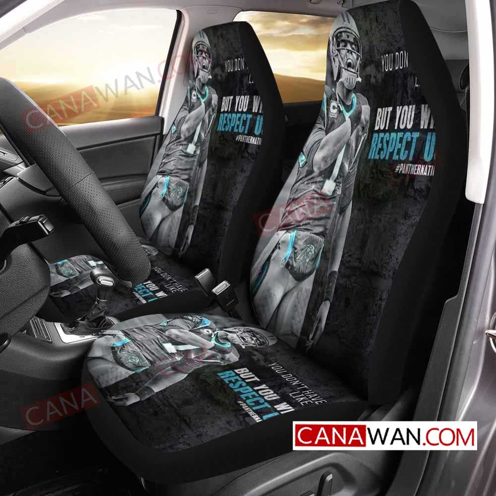 Carolina Panthers Style231 3D Customized Personalized Car Seat Cover