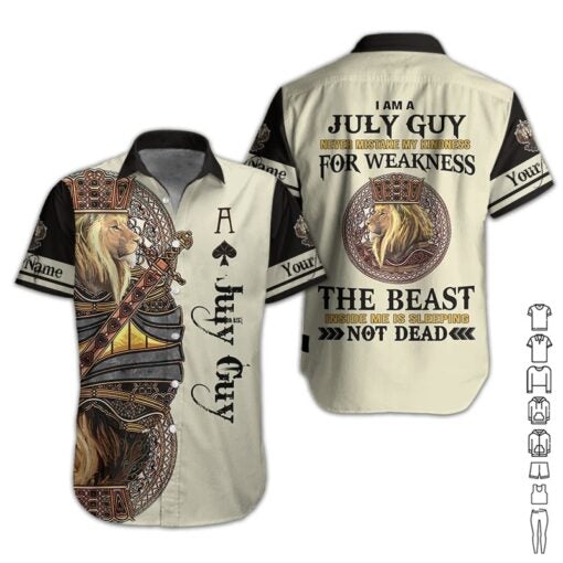 July Guy Custom Hawaiian Shirt | For Men & Women | Hn1479