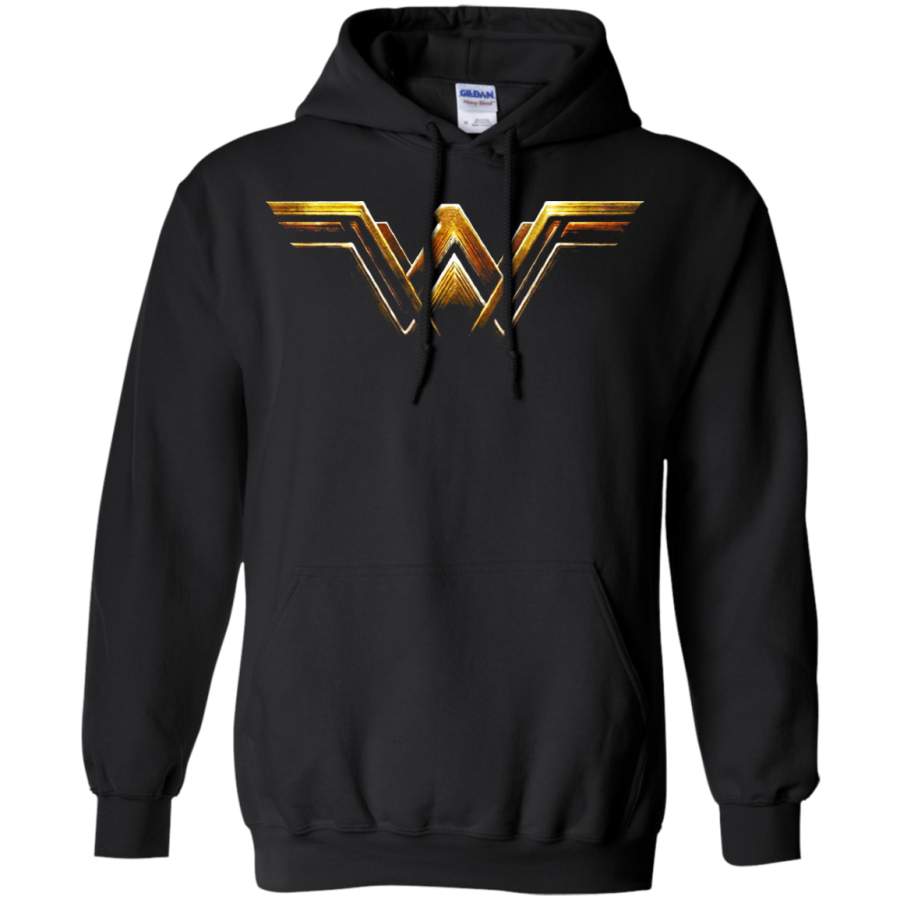 AGR DC Comics 3D Logo Wonder Woman Justice League Hoodie