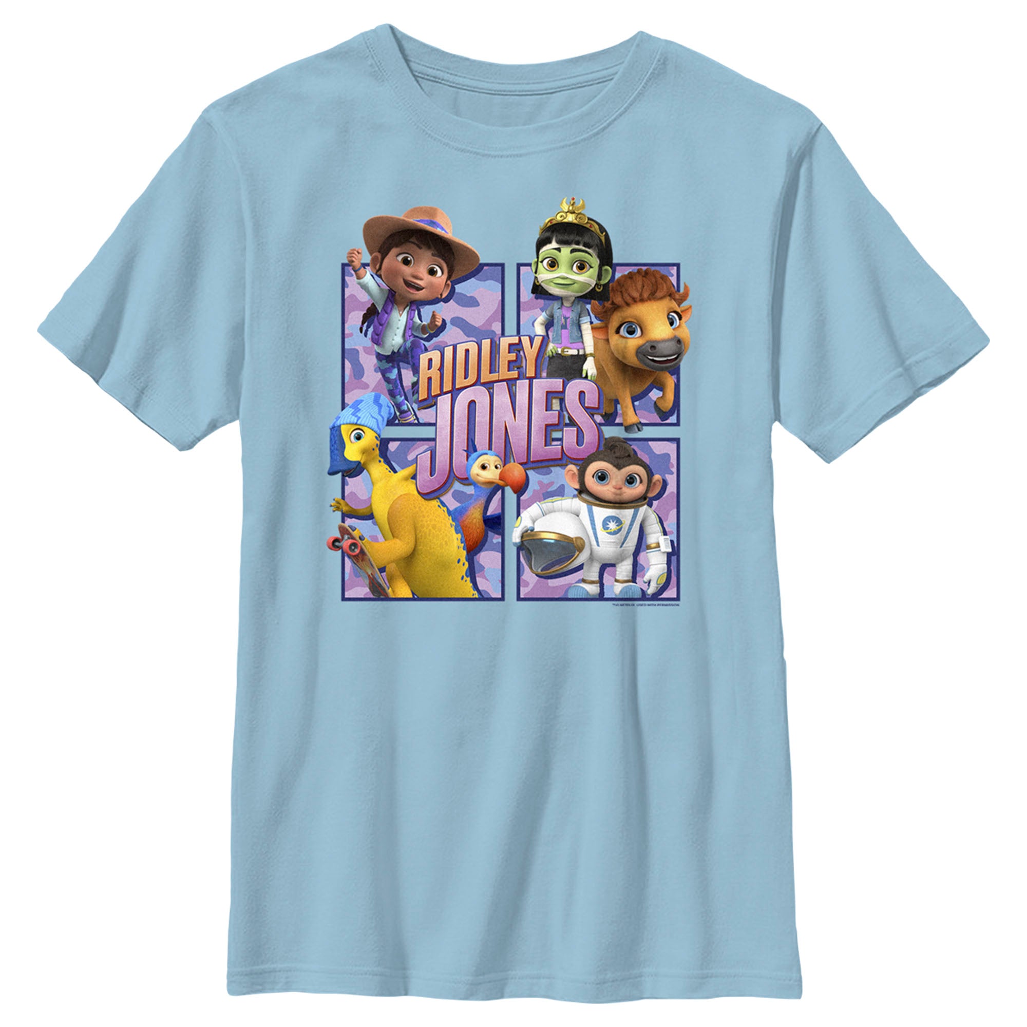 Boy’S Ridley Jones Eyes Team Window Portrait T-Shirt