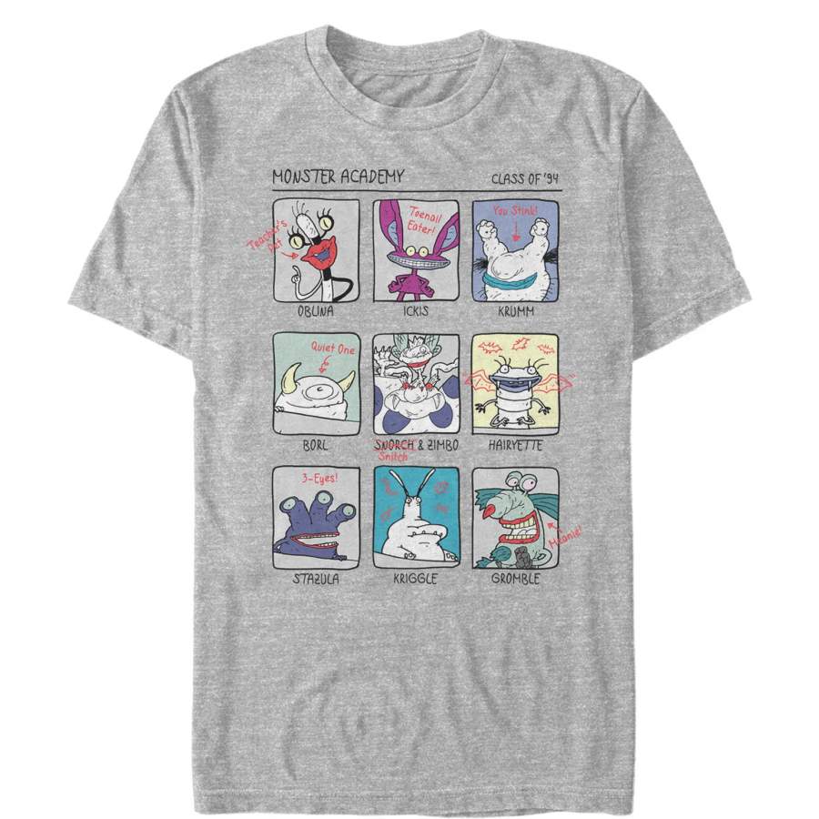 Aaahh!!! Real Monsters Men’s Academy Class of ’94  T Shirt