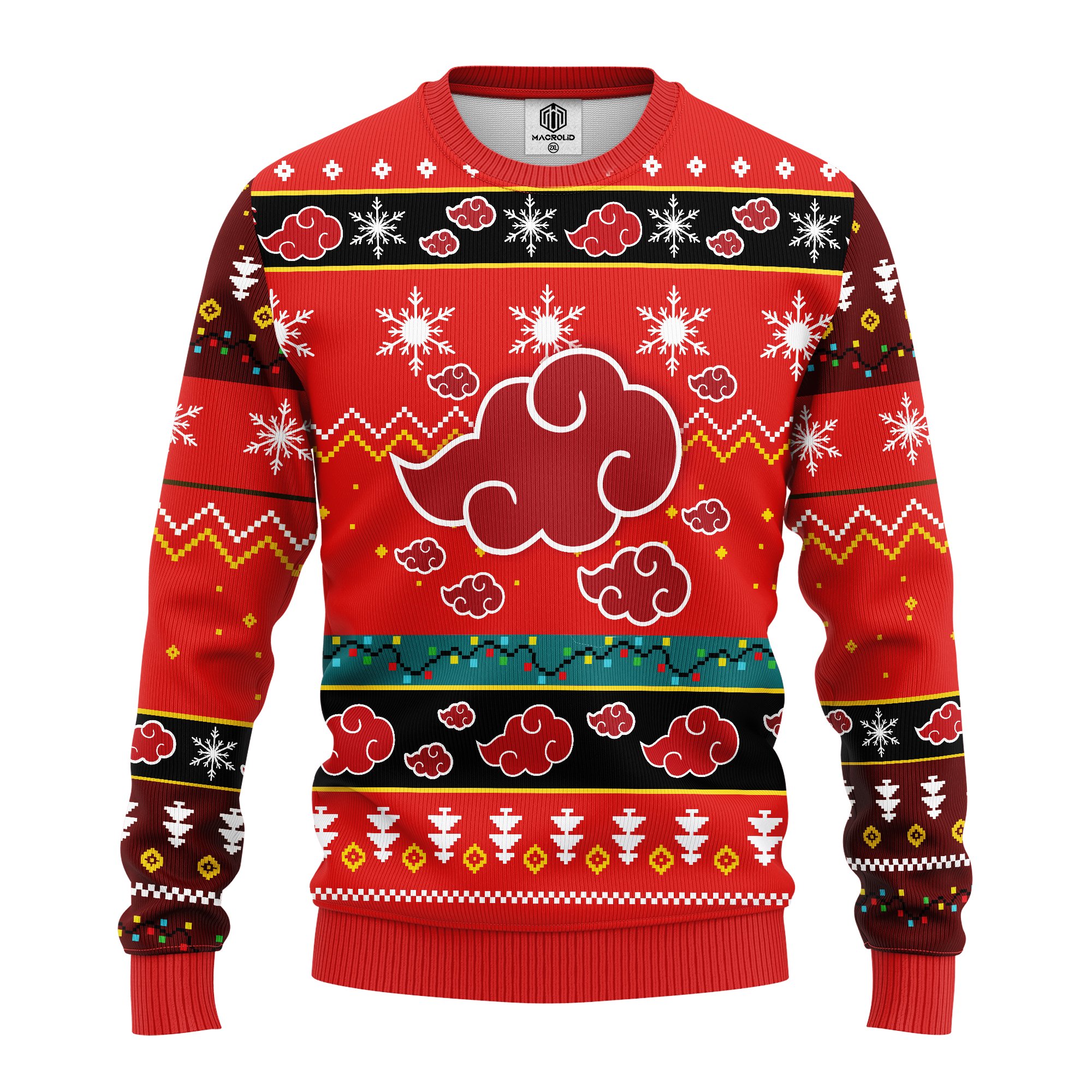 Akatsuki naruto anime ugly christmas sweater red – Amazing Gift idea – thanksgiving gift