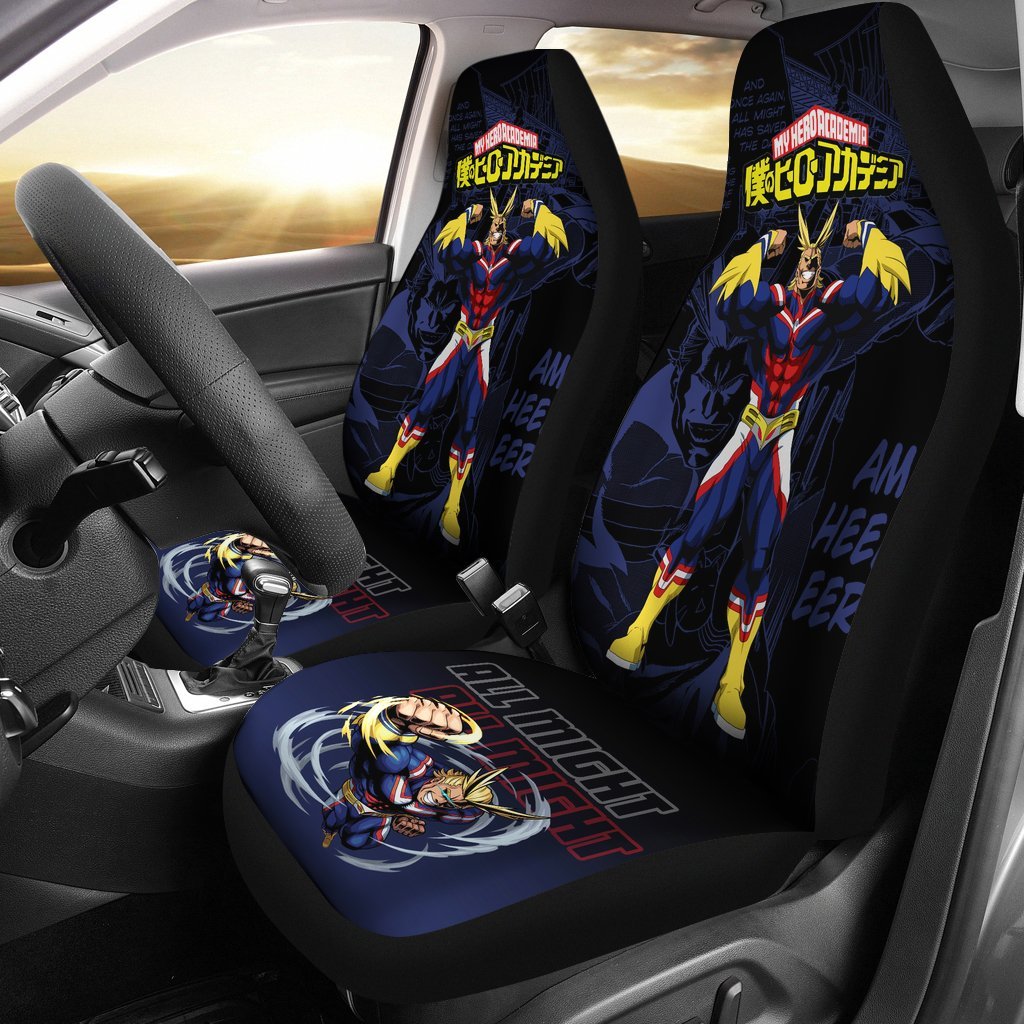 All Might My Hero Academia Car Seat Covers Anime Mixed Manga