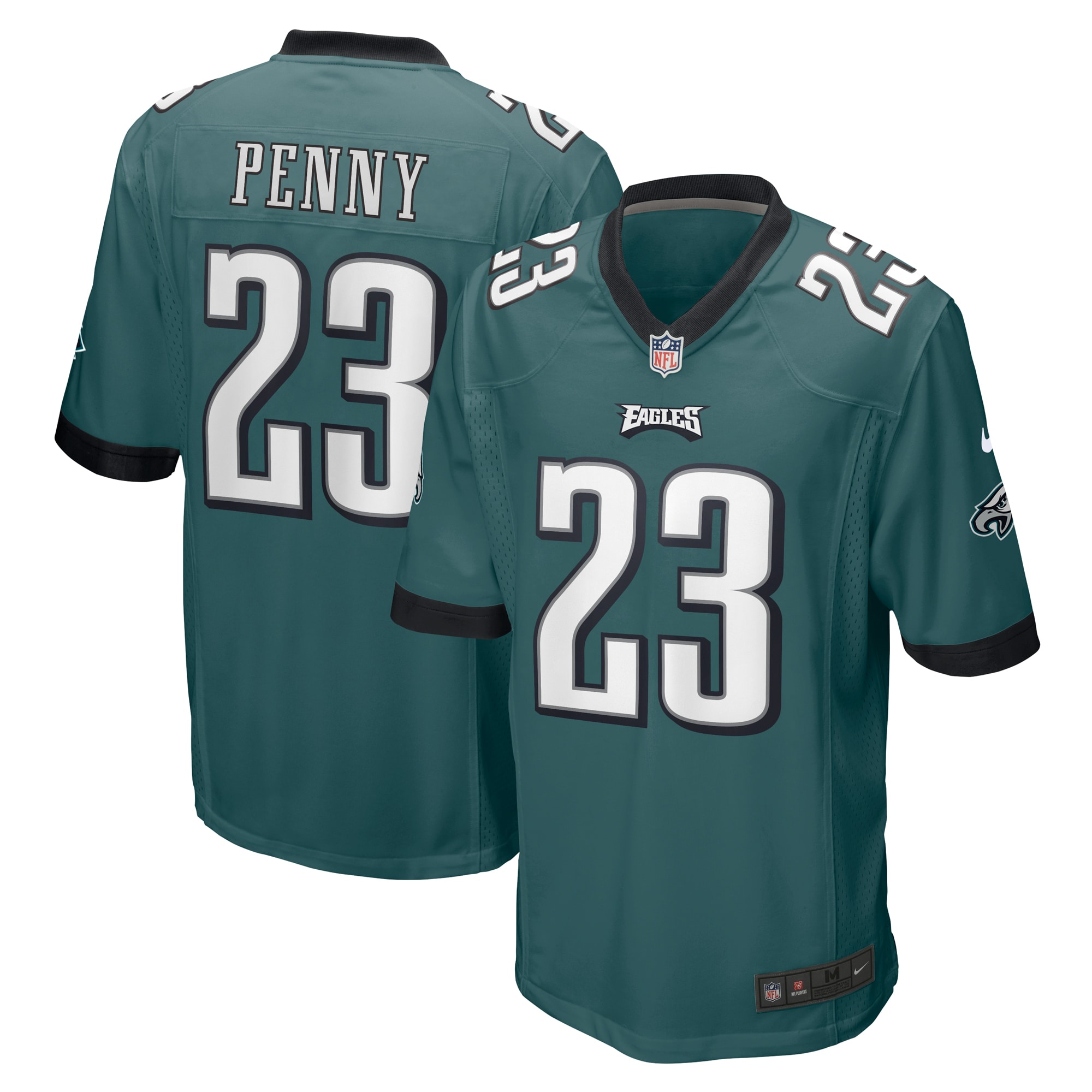 Rashaad Penny Philadelphia Eagles Game Jersey – Green