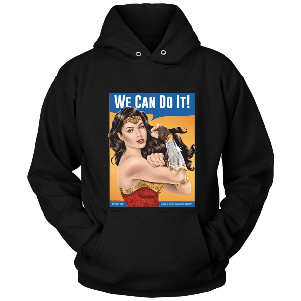 Wonder Women We Can Do It Unisex Hoodie