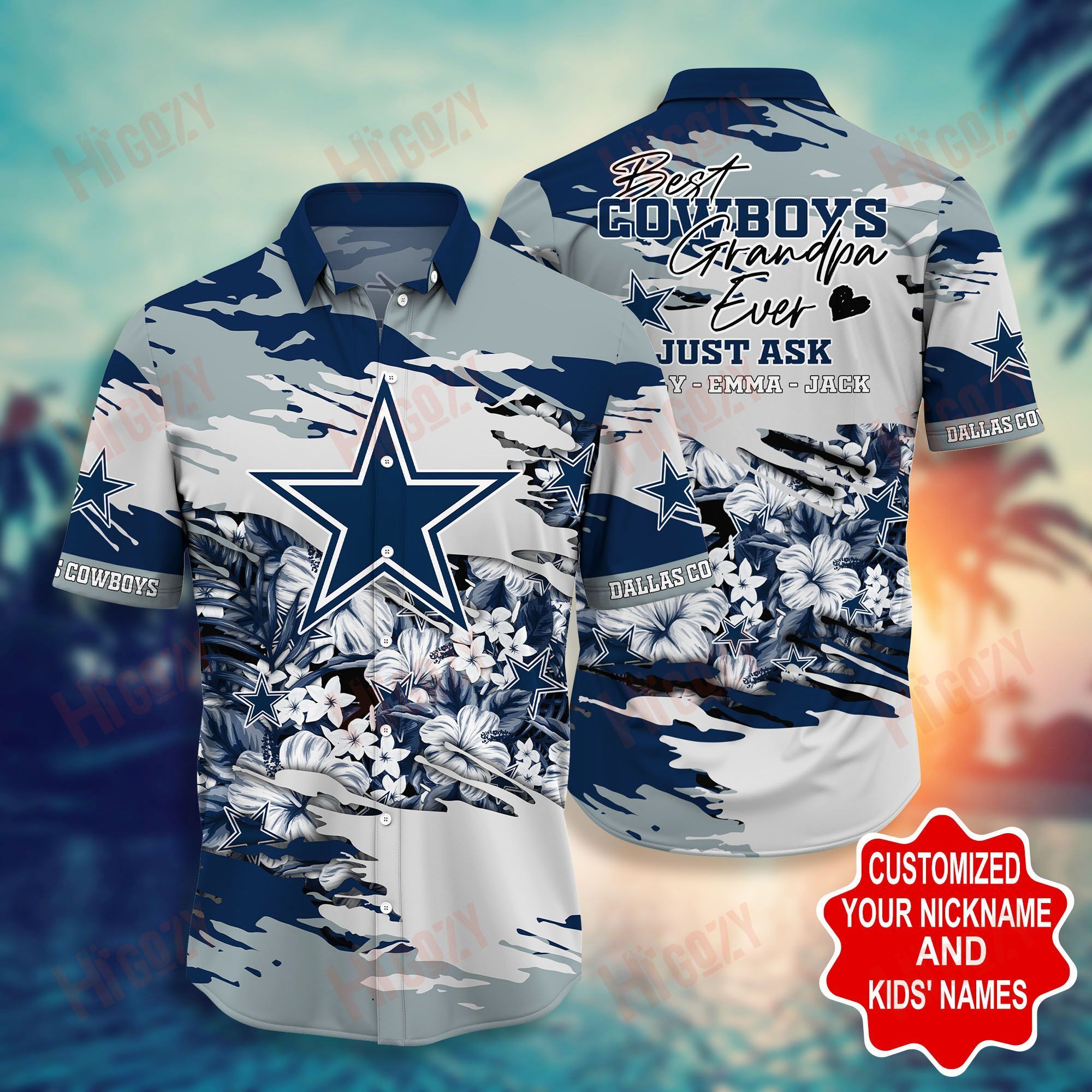 Dallas Cowboys Hawaiian Shirt Short Style Hot Trending Summer Ha105828