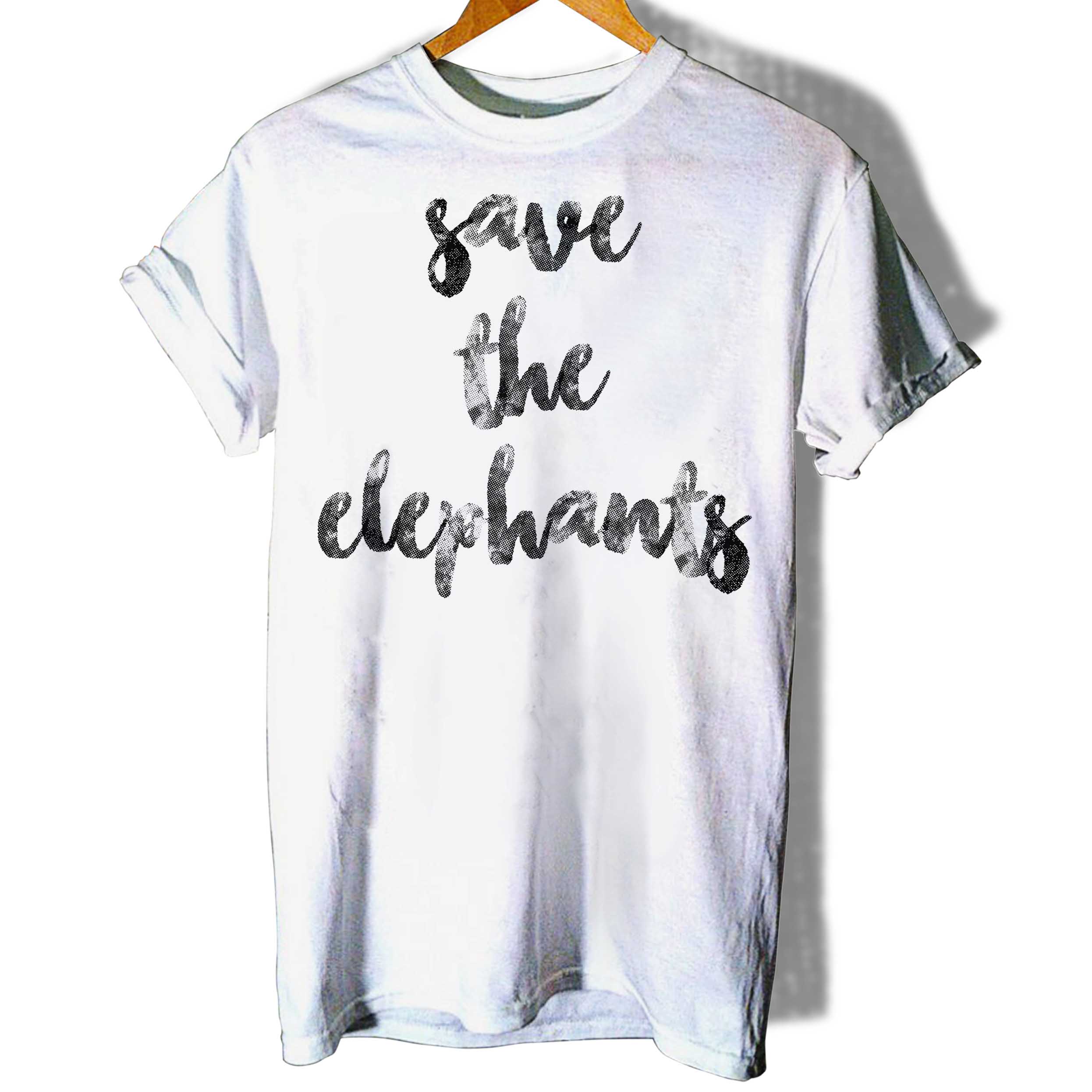 Save The Elephants Women T-Shirt