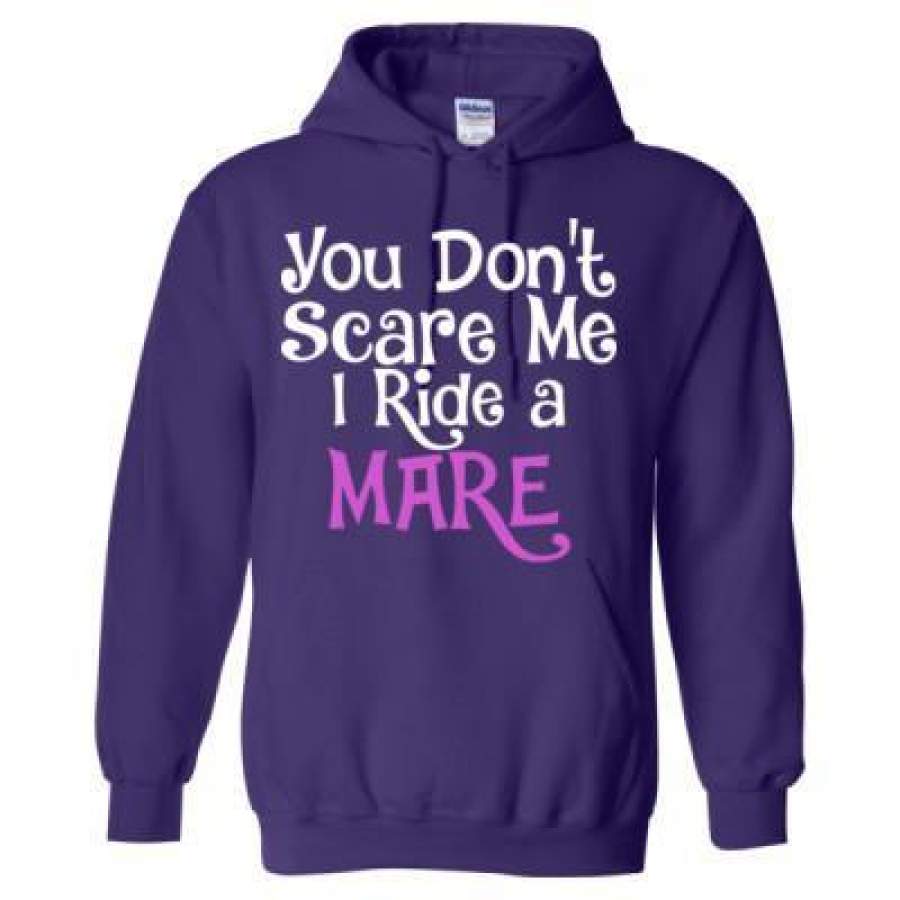 AGR You Dont Scare Me I Ride A Mare – Heavy Blend™ Hooded Sweatshirt