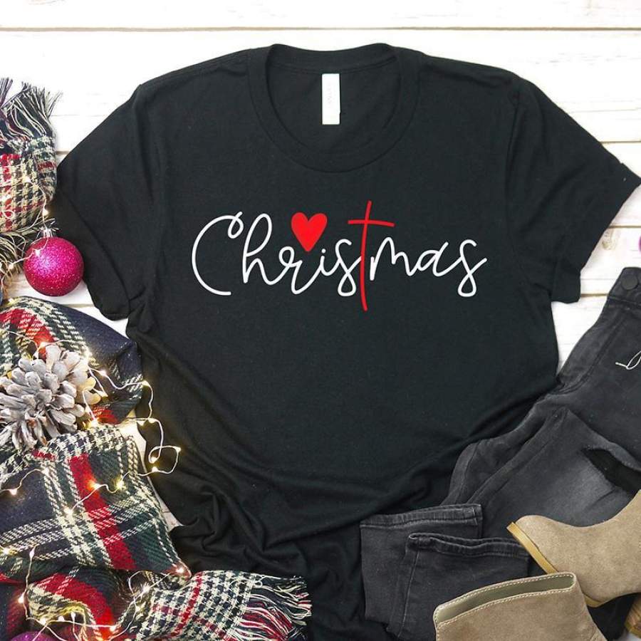 Faithful Christmas T Shirt, Blessed Tshirt, Christmas gift shirt, best idea christmas shirt, unisex christmas shirt,couple christmas shirt