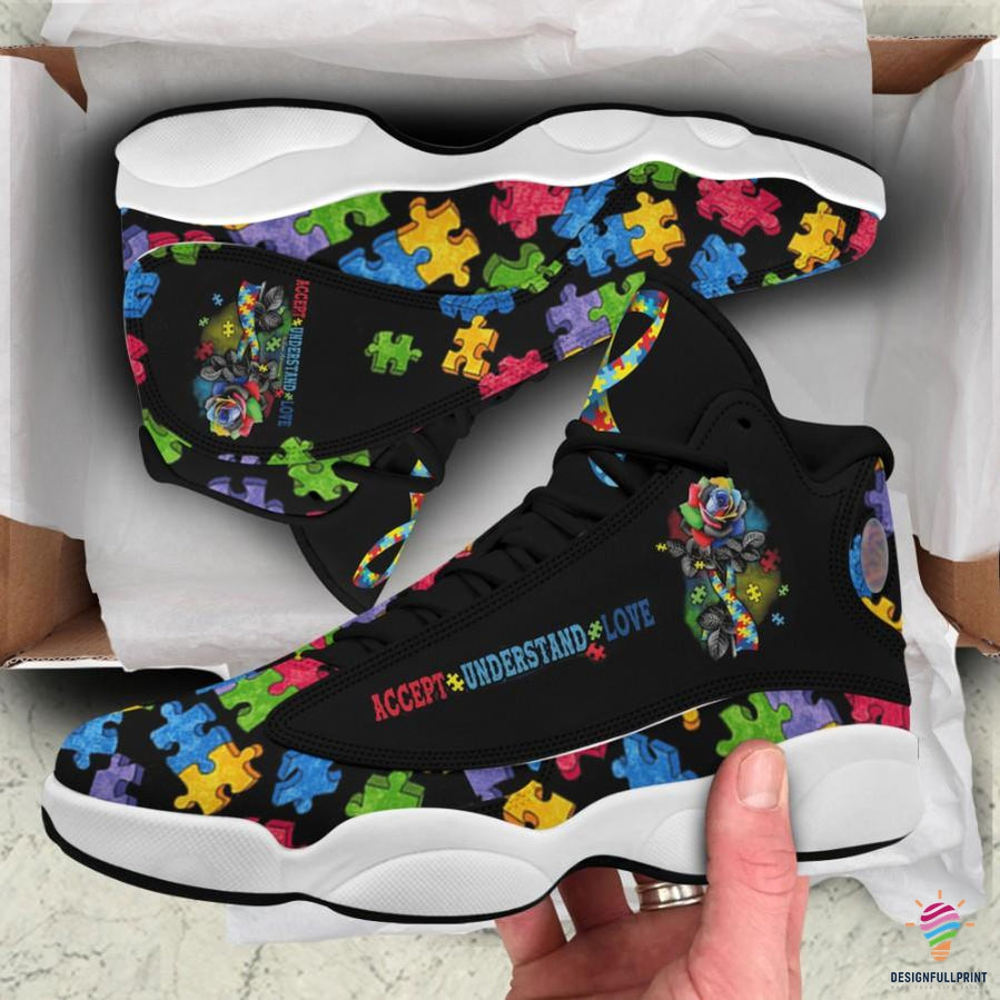 Autism Gift Accept Understand Love Jd 13 Shoes