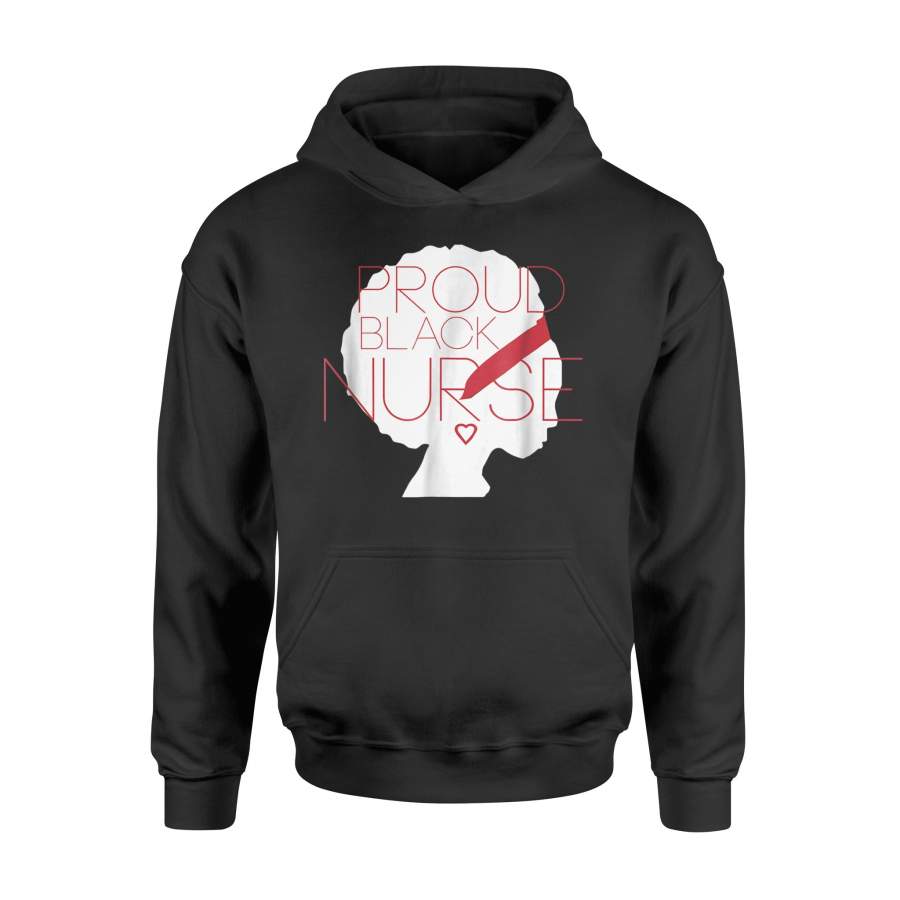 African American Proud Black Nurse Hoodie