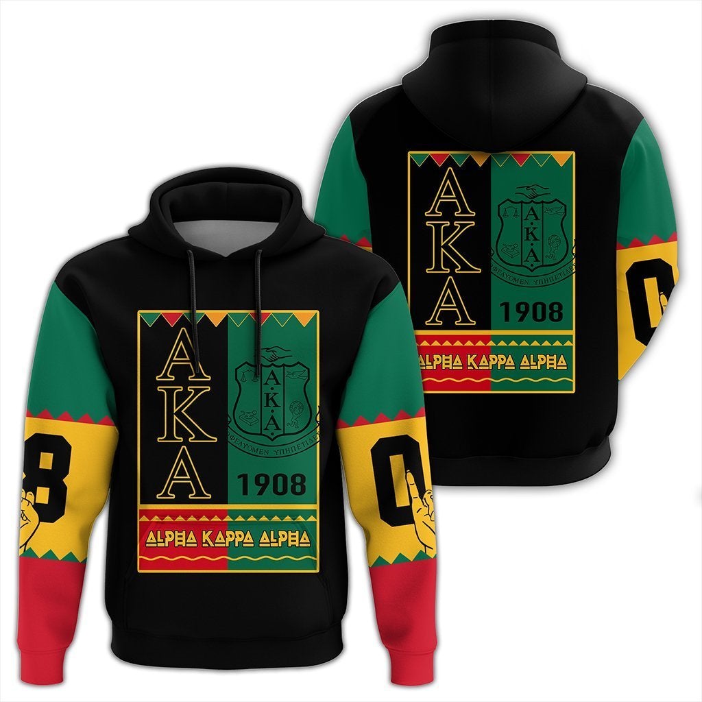 Alpha Kappa Alpha Black History Month Pullover Hoodie