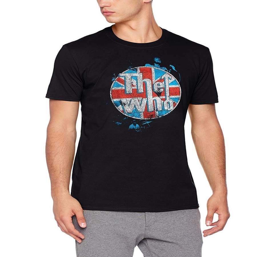 The Who Logo Standing Men’S Fashion T-Shirt