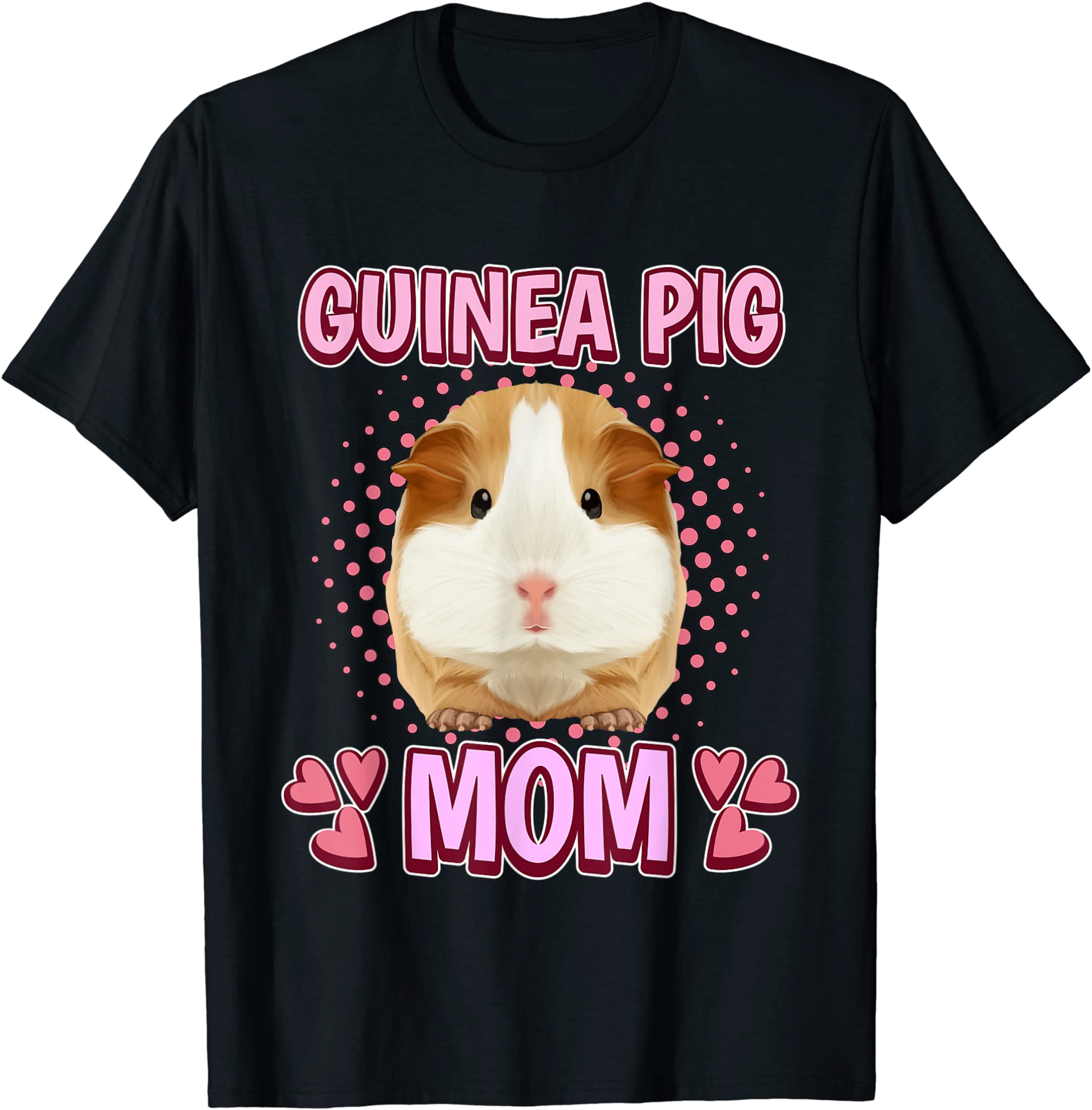 Womens Guinea Pig Mom Mommy Mother’s Day Guinea Pig T-Shirt