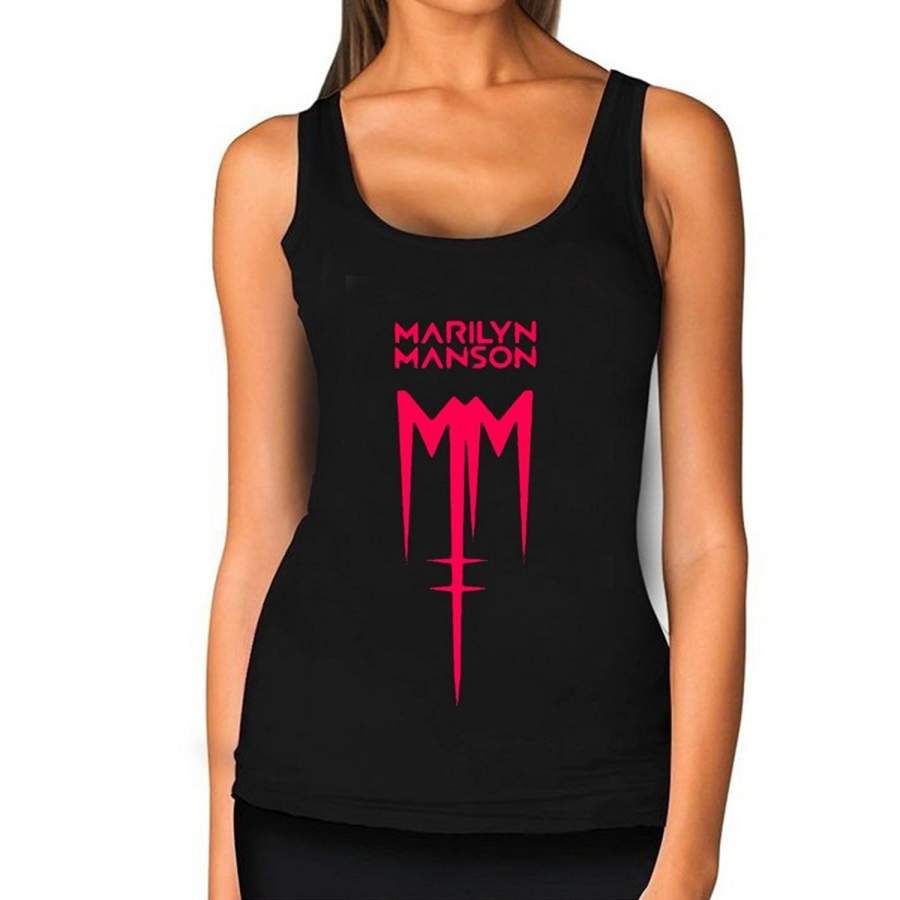 Marilyn Manson Rock Band Tank Top for Womens T-Shirt