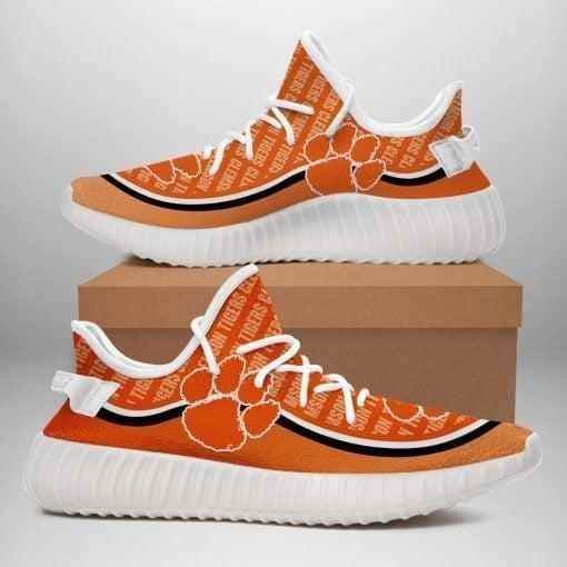 Clemson Tigers Custom Yeezy Boost