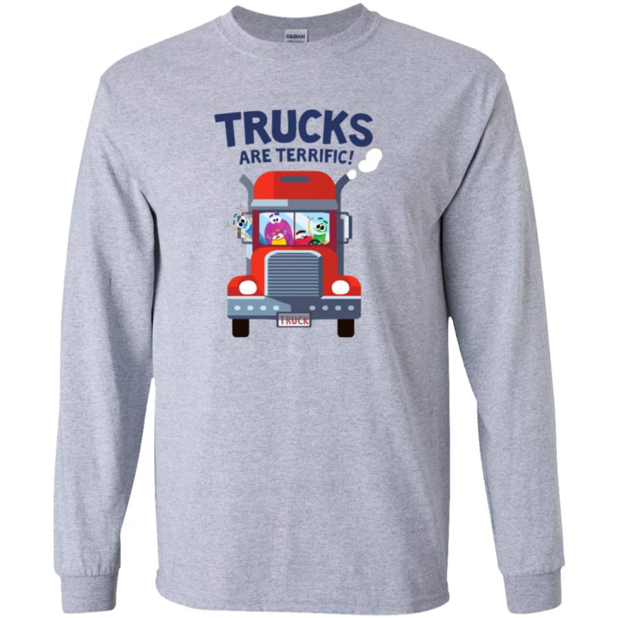 AGR ask the storybots trucks Long Sleeve T-Shirt