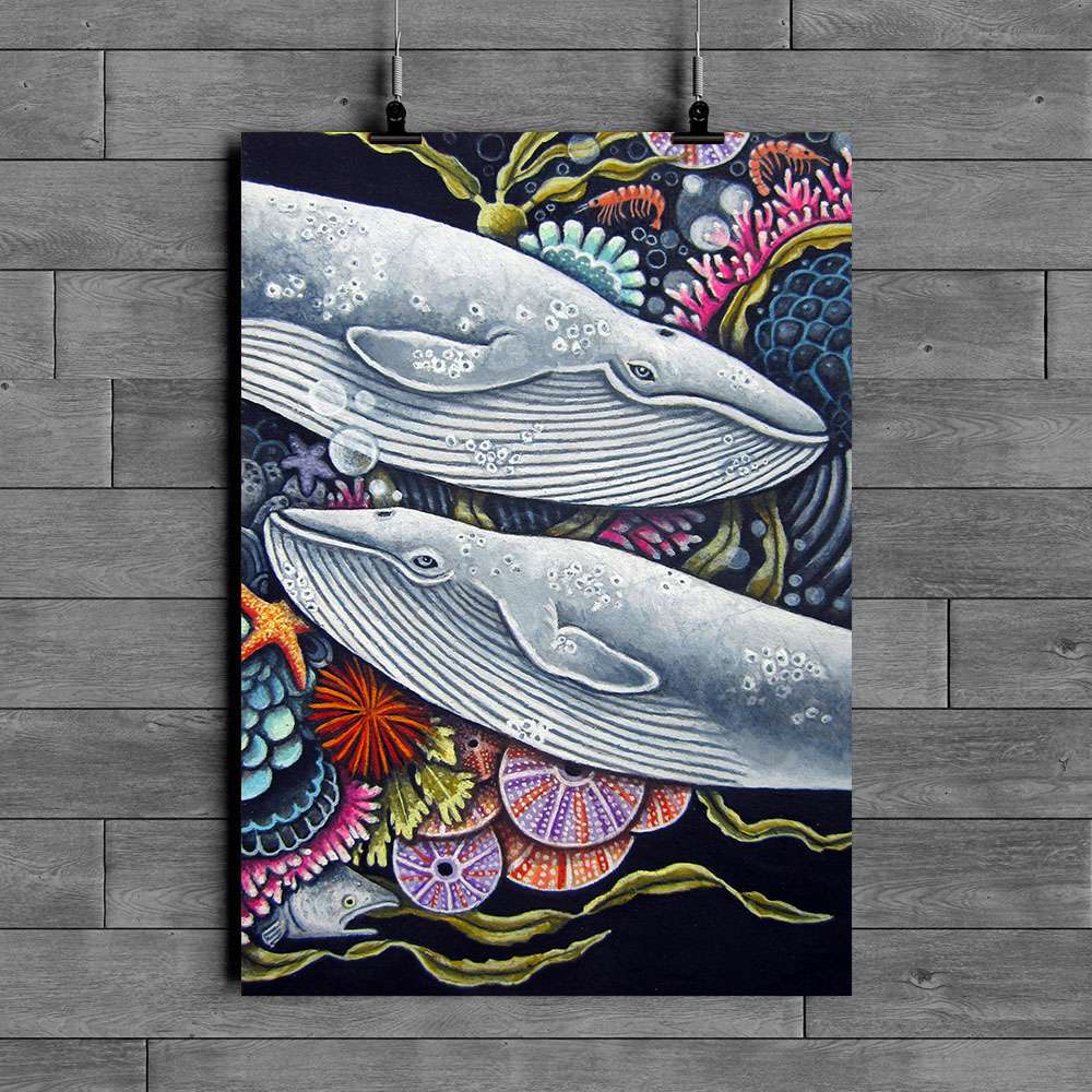 Whale Poster Qg020307Pt