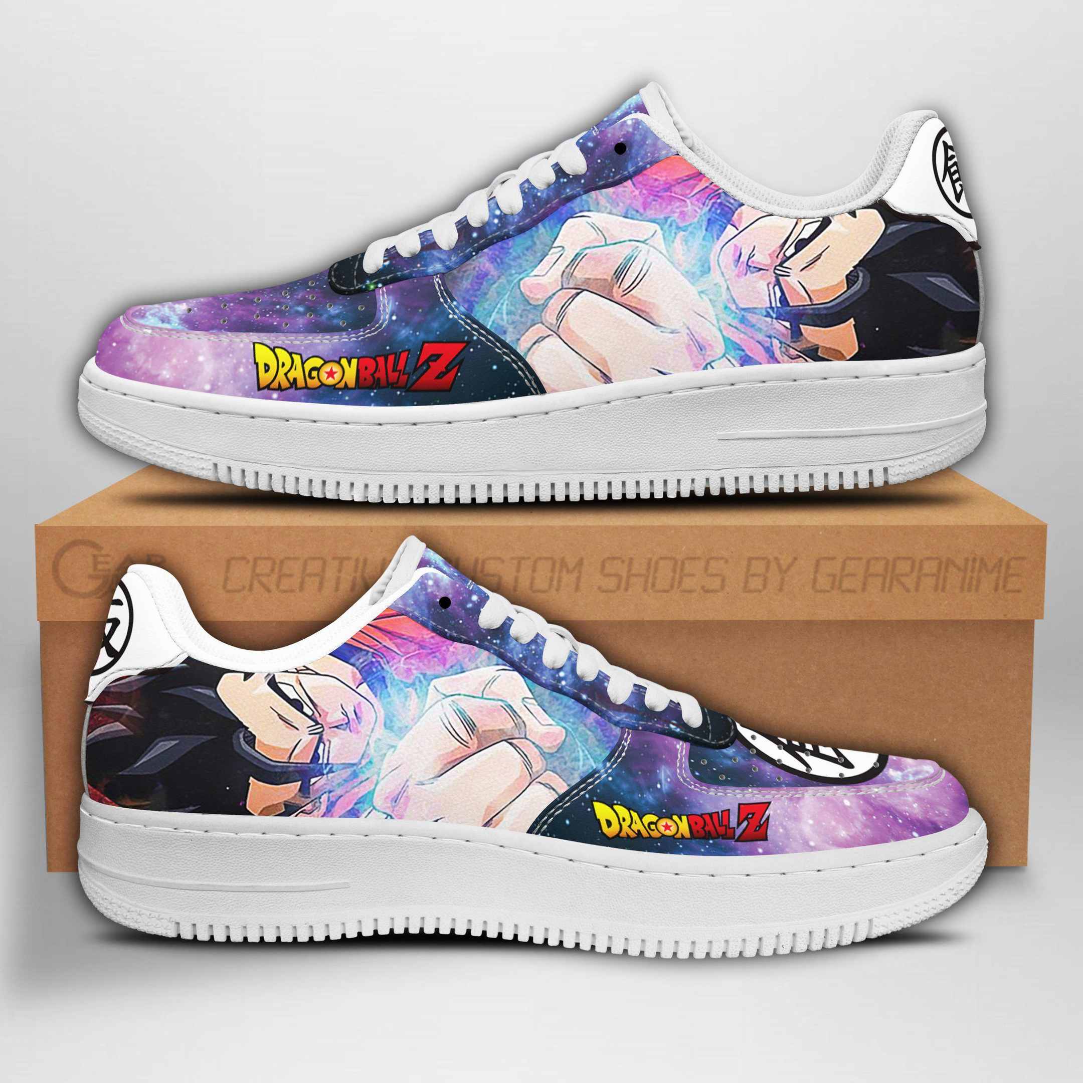 Gohan Dragon Ball Z Air Force Shoes Sneakers Custom Anime V29