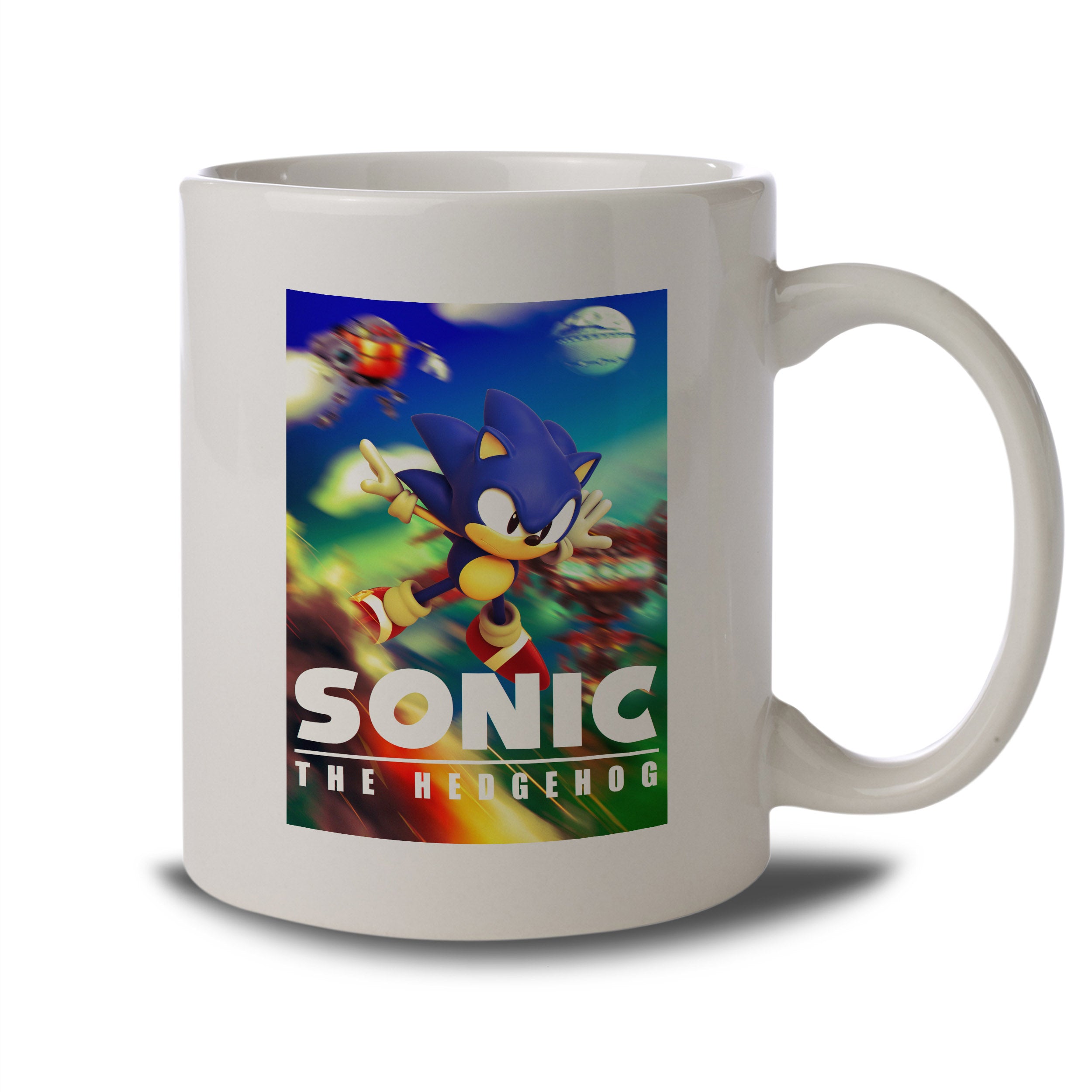 Sonic The Hedgehog Poster Clasic Mug