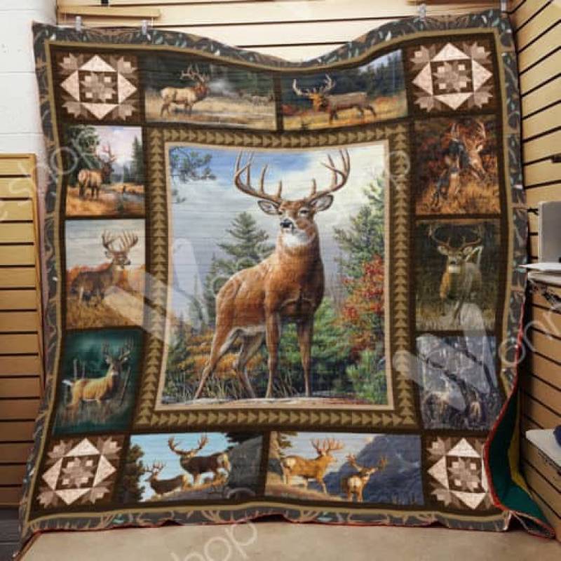 Deer Hunting A2303 82O41 Blanket