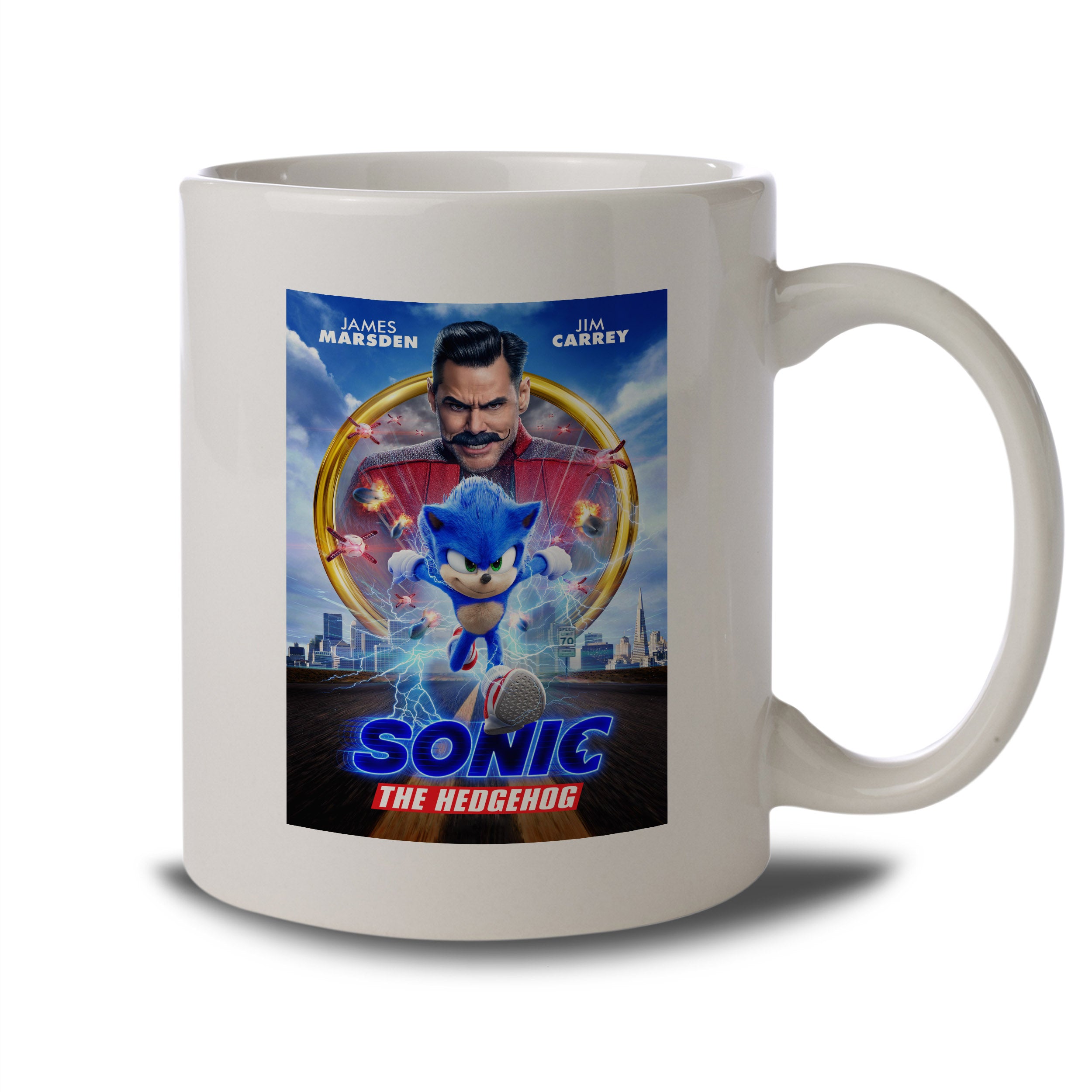 Sonic The Hedgehog Poster Mug