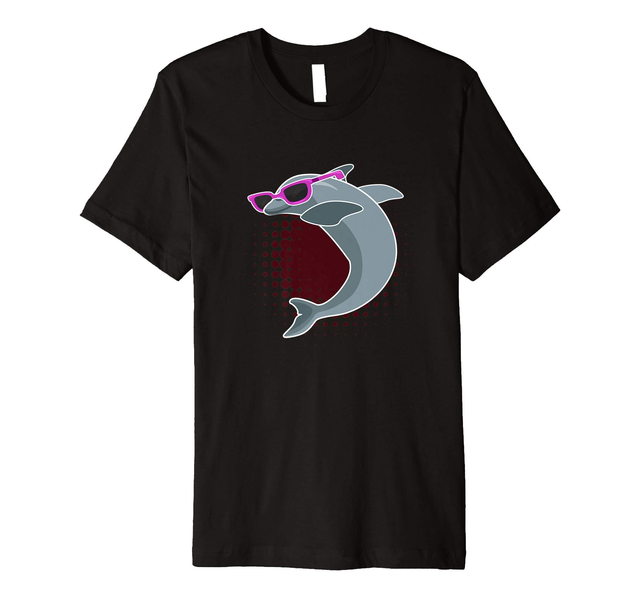 Dabfin T-Shirt – Dabbing Dolphin – Dancing Animal Gift Tee