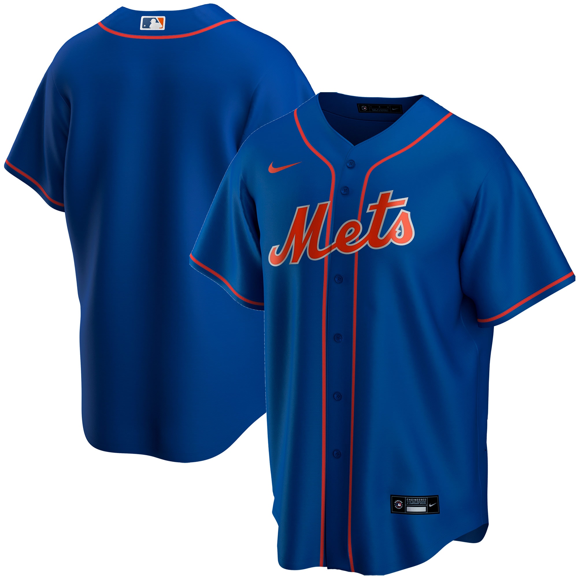 Youth New York Mets Royal Alternate Team Jersey