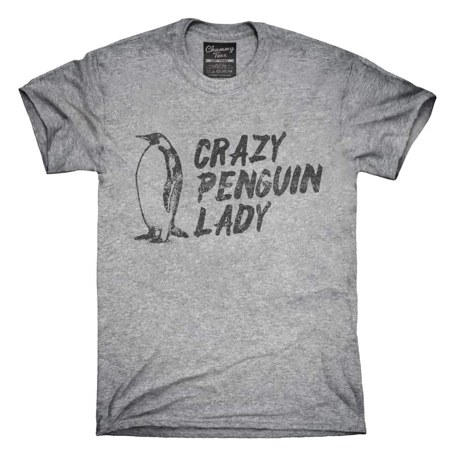 Crazy Penguin Lady T-Shirt, Hoodie, Tank Top