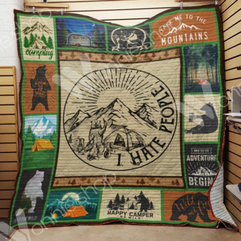 Bear Camping Blanket AU1302 97O39