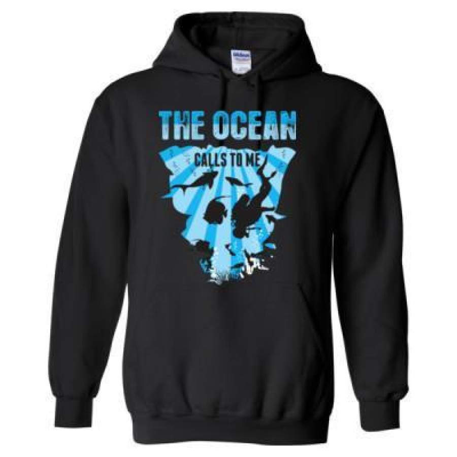 AGR The Ocean Calls To Me – Heavy Blend™ Hooded Sweatshirt