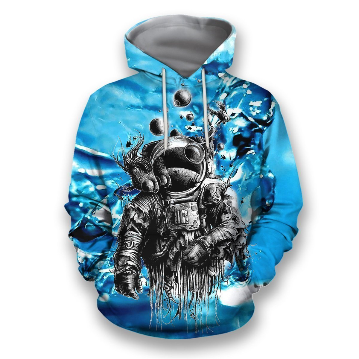 3D All Over Print Astronaut Under Water