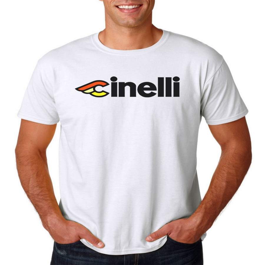 Cinelli Vintage Style Logo Men T-Shirt – Cycling Campagnolo Classic Retro