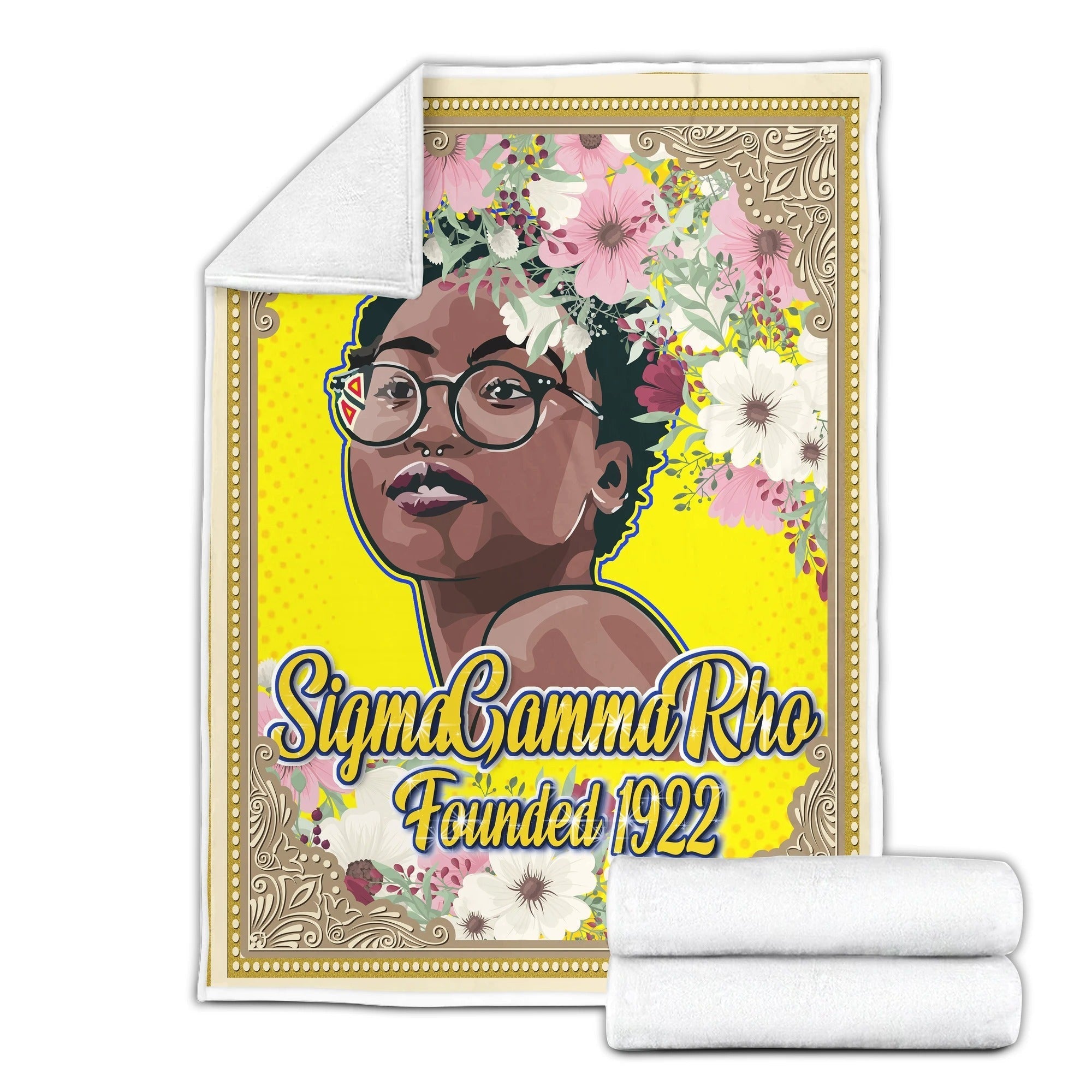 Black Girl Sigma Gamma Rho Premium Blanket
