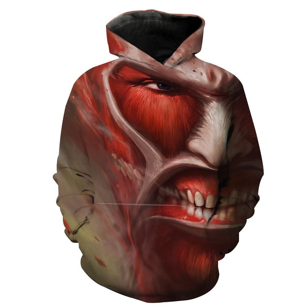 Titan Attack On Titan 3D Hoodie