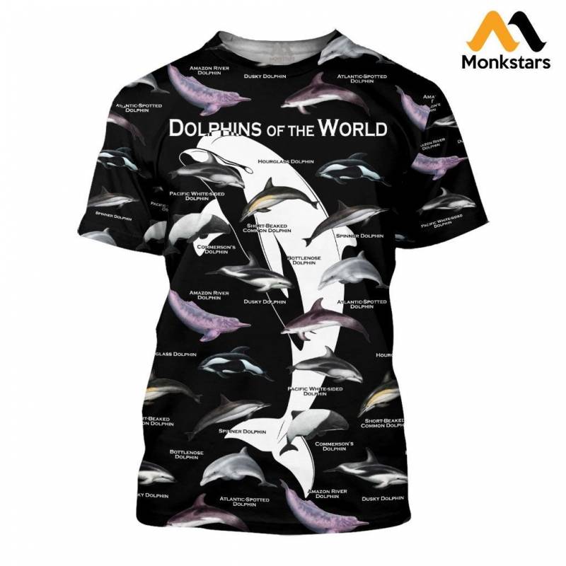 Animals Dolphins Of The World CM5 Hoodie